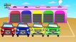 Learn Vehicles - Fire Truck & Police Car | Colors Transport for Toddlers | Videos for Kids