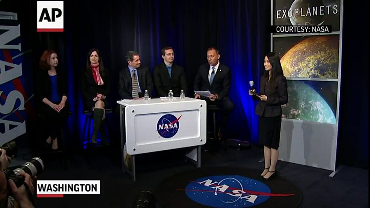 7 Earth-Size Worlds Found Orbiting Star