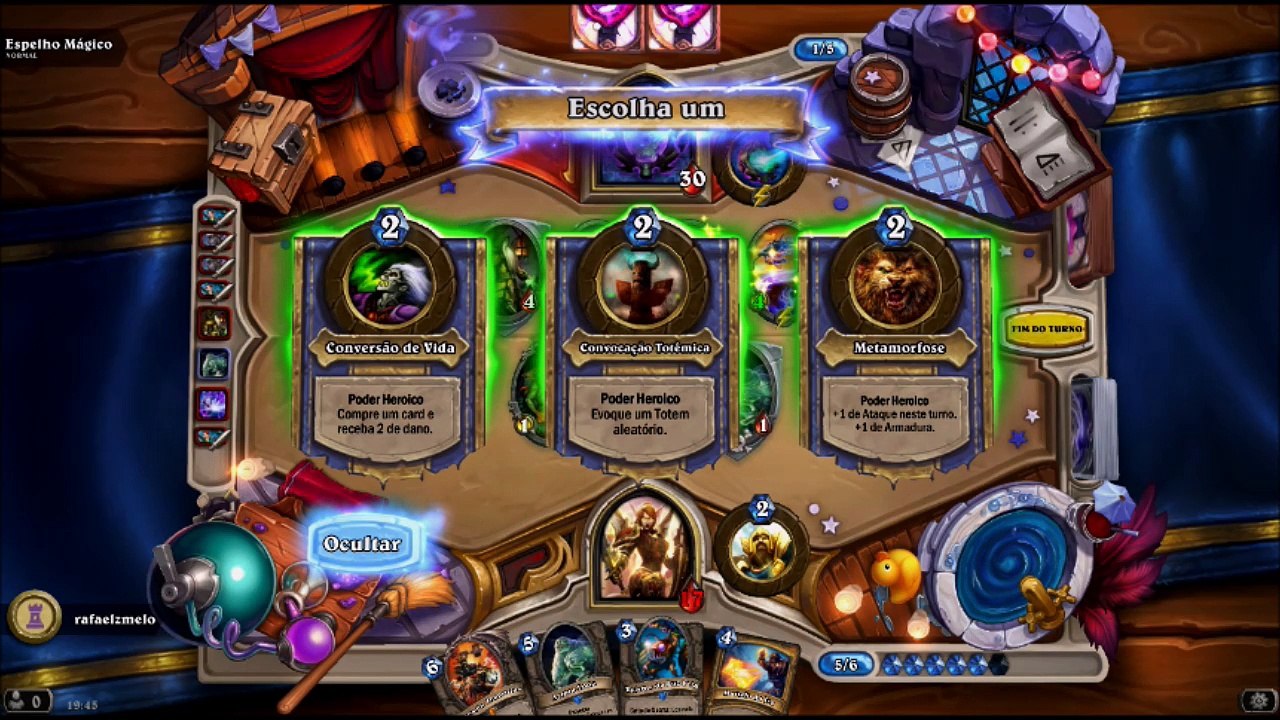 Hearthstone Modo Aventura  KaraZham parte 2 Espelho Mágico
