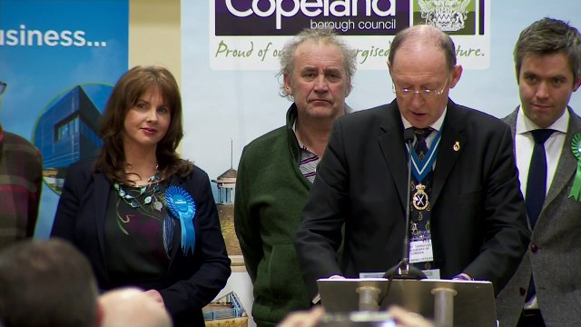 Tories snatch Copeland as Labour lose historic seat