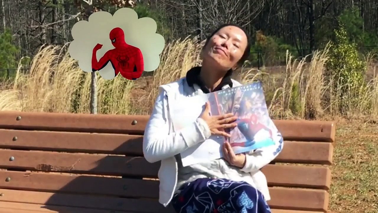 Spiderman Cenicienta Historia de Amor w/ Maléfica, Congelados Elsa, Catwoman Superhéroe en real lif