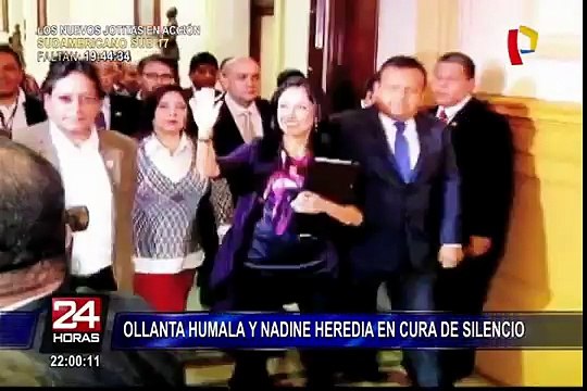 Ollanta Humala y Nadine Heredia evitan pronunciarse tras confesión de Jorge Barata