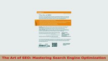 READ ONLINE  The Art of SEO Mastering Search Engine Optimization