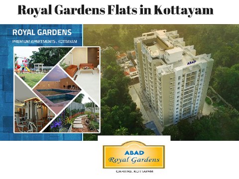 Flats in Kottayam-Apartments in Kottayam-Royal Gardens Flats