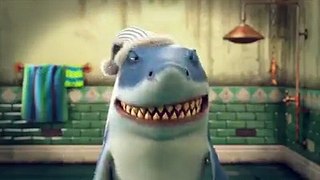 Shark brushing humor
