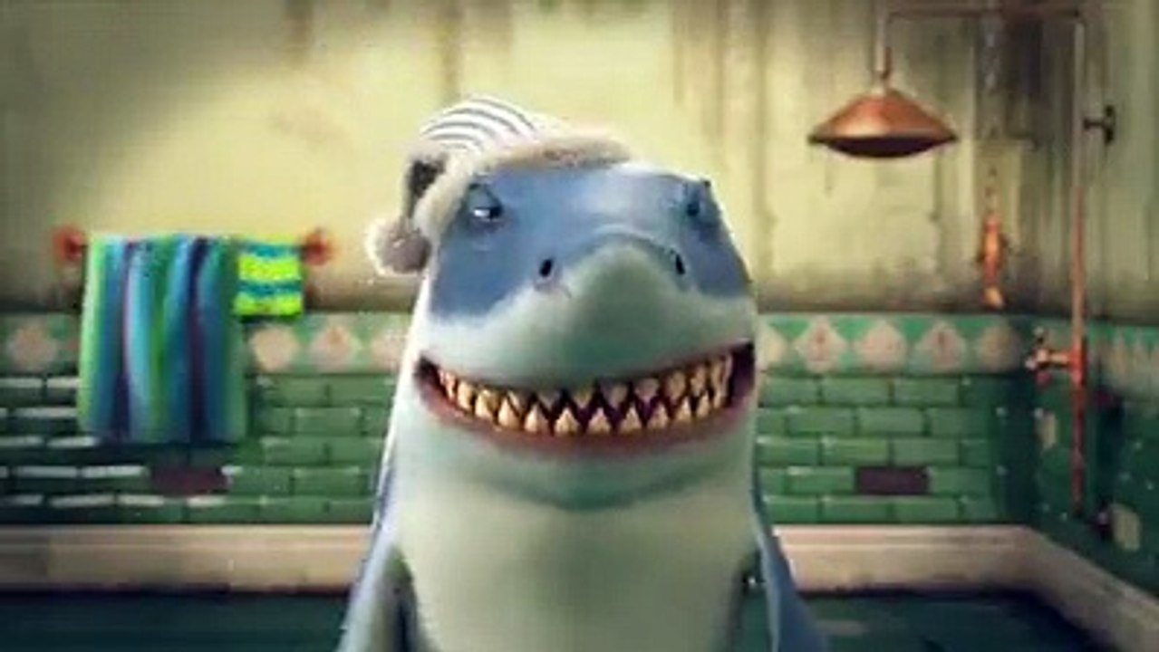 Shark brushing humor