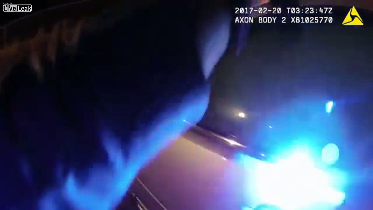 Cop Saves Motorist from Burning Car