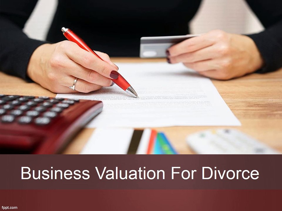 Business Valuation For Divorce