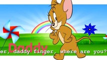 Tom y Jerry de Spiderman Dedo de la Familia de la Canción #Tom y Jerry de dibujos animados de canciones infantiles Canciones para