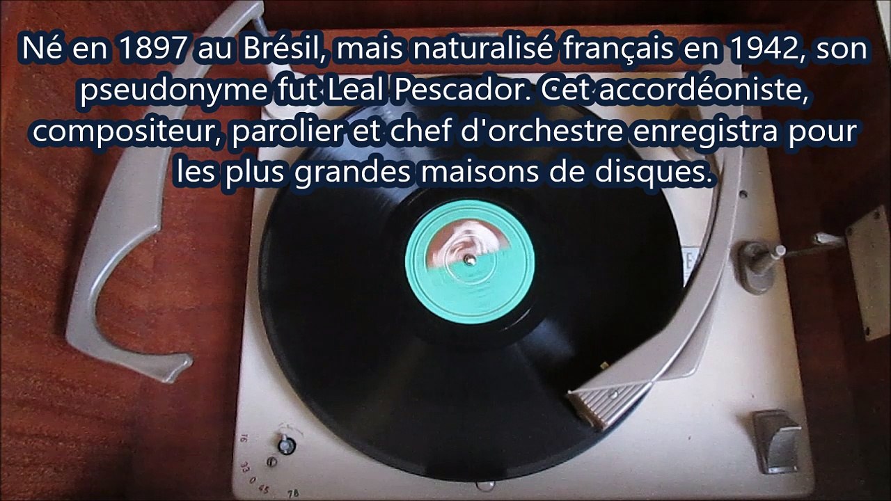 Jose Lucchesi - El Loco (Le Fou) Tango 78t Je disque je veux