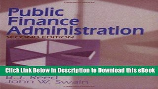 eBook Free Public Finance Administration Free Online