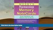 Popular Book  Mosby s Pharmacology Memory NoteCards: Visual, Mnemonic, and Memory Aids for Nurses,