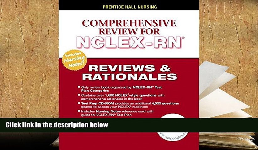 Best Ebook Prentice Hall S Reviews Rationales Comprehensive Nclex Rn Review For Full Video Dailymotion