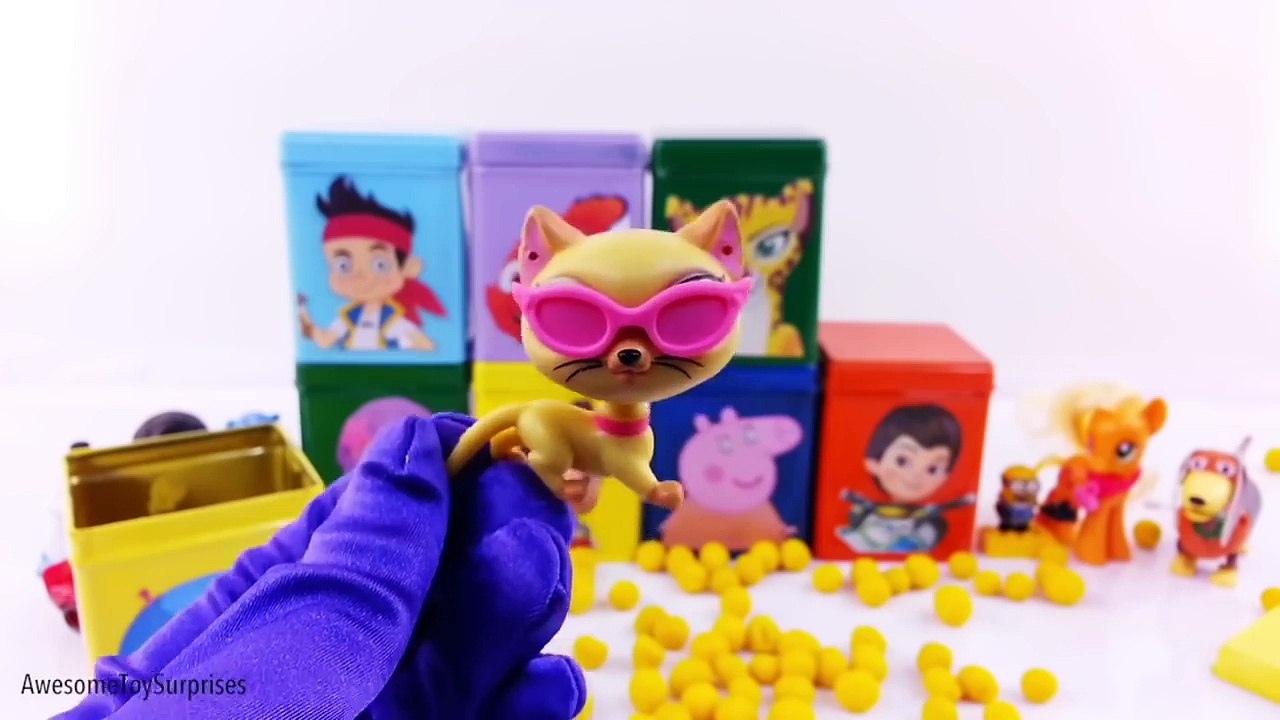 Disney Junior Power Rangers Lion Guard DIY Cubeez Blind Box Play-Doh Surprise Episodes Lea