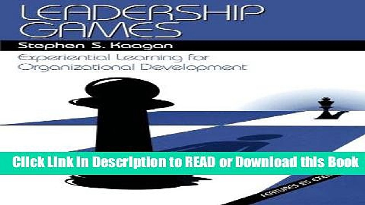 Best PDF Leadership Games: Experiential Learning for Organizational Development Online Free