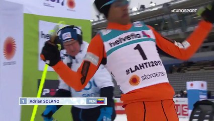 Un parcours compliqué pour le skieur de fond Adrian Solano