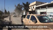Syrie : des rebelles disent avoir repris Al-Bab à l'EI