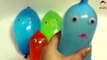MEGA Aprender los Colores en Húmedo Globos de Compilación Agua de los Alimentos del Dedo Colores de Globos de Canciones Colle