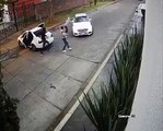 Kidnapping d'une femme filmé en pleine rue !