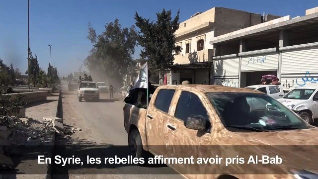 Syrie : des rebelles disent avoir repris Al-Bab à l'EI