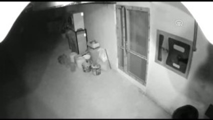 Hırsızlık Anı Güvenlik Kameralarına Yansıdı