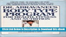 Download ePub Dr. Abravanel s Body Type Program for Health, Fitness and Nutrition read online