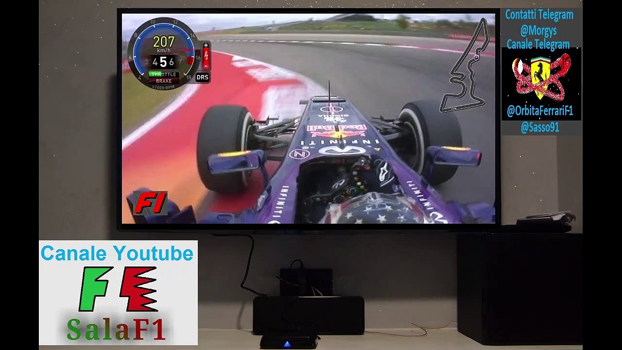 Pole Lap Onboard - F1 2013 Round 18 - GP USA (Austin) Sebastian Vettel