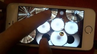 How to play drums on the iphone