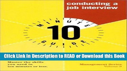 PDF Online Ten Minute Guide to Conducting a Job Interview Online PDF