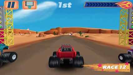 Blaze And The Monster Machines PART 4: Final Levels - The Badlands & Snowy Slopes