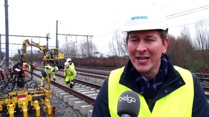 Leuven : les travaux avancent bien