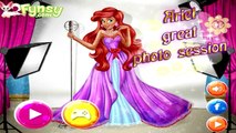 Ariel & Rapunzel Photo Session Disney Princess Games For Girls Compilation HD