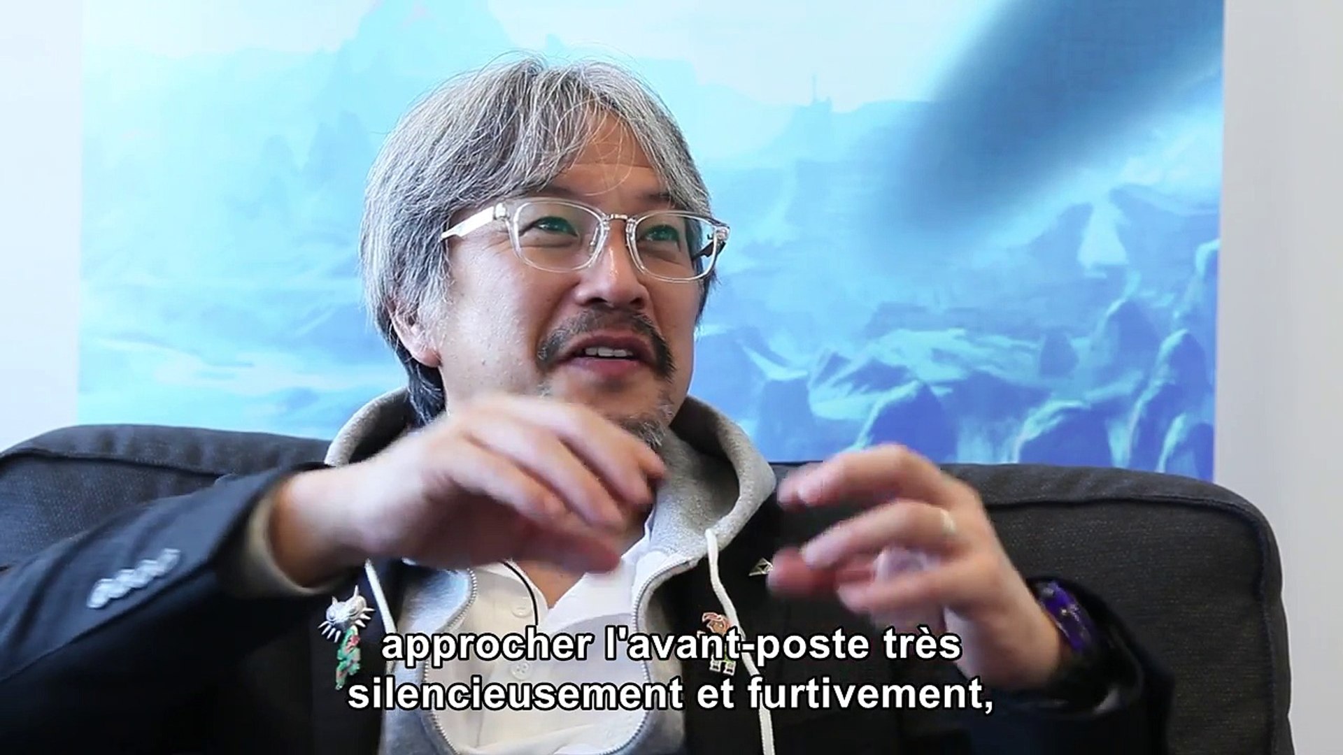 Eiji Aonuma Interview Breath Of The Wild 10 Questions à Eiji Aonuma sur Zelda Breath of the Wild - Vidéo Dailymotion