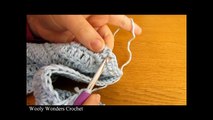 How to crochet a little girls lace cardigan / sweater