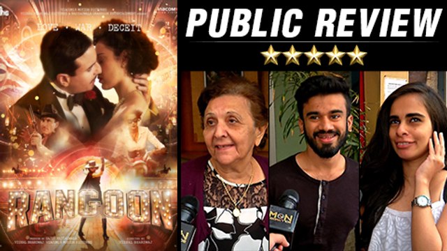 Rangoon Movie Public Review | Shahid Kapoor, Kangana Ranaut, Saif Ali Khan & Vishal Bhardwaj