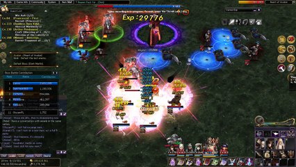 Atlantica Online - Mage Avalon Merlin Boss, merc exchange fail :(