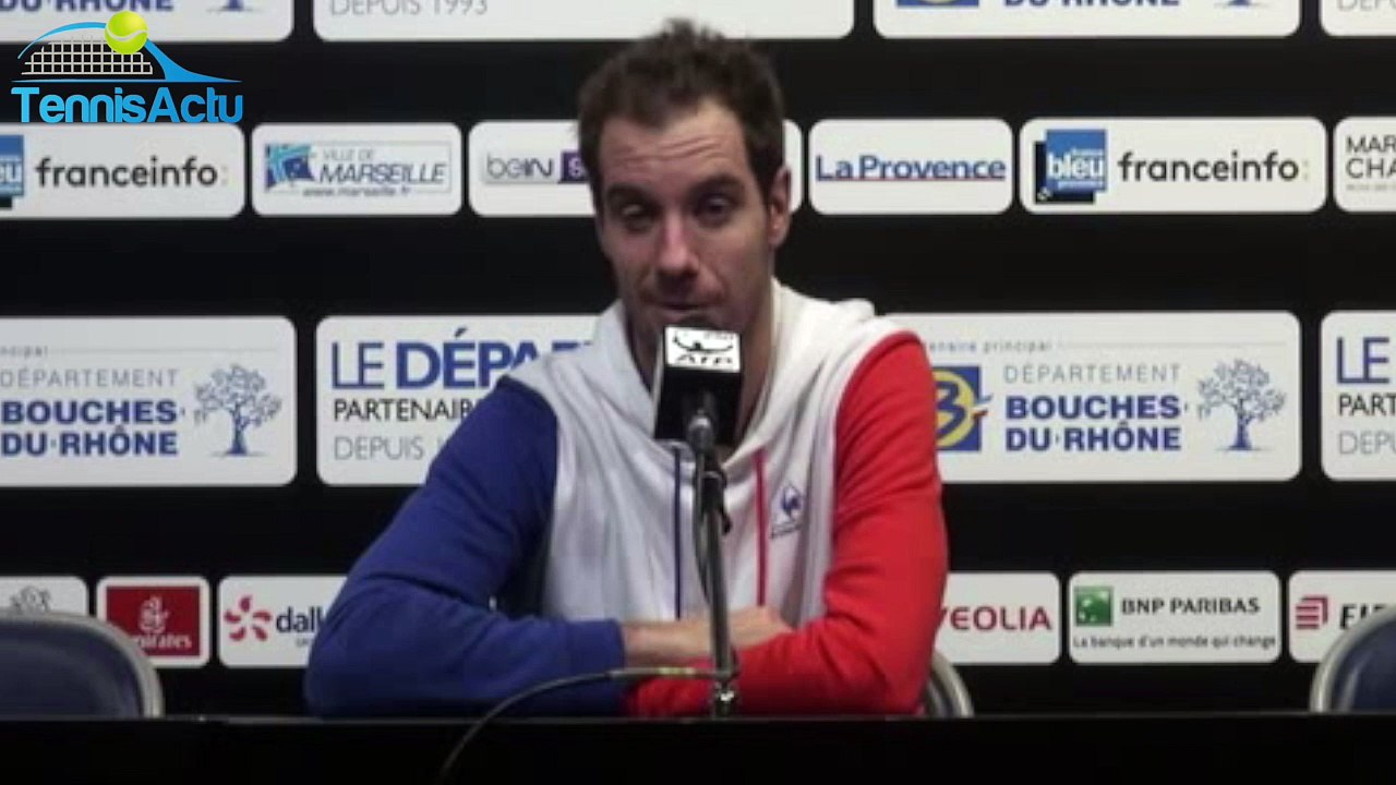 ATP - Open 13 Provence 2017 - Gasquet : "On a jamais bien joué l'un contre l'autre avec Gaël Monfils