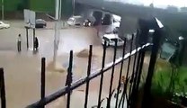 فضيحة... الأمطار تغرق أحياء مدينة سلا 24/02/2017 Salé et Rabat Sous L'Eau