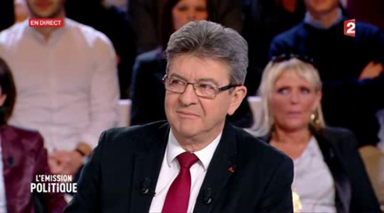 Jean-Luc Mélenchon invité à "L'émission politique " sur France 2 le 23/02/2017