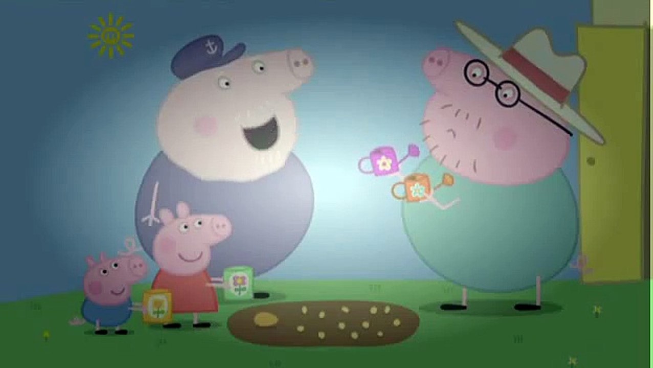 Peppa Pig Season 4 Episode 12 in English - Peppa and Georges Garden