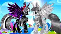 My Little Pony Flutterbat Coloring Book Nightmare Moon Episode Surprise Egg and Toy Collec