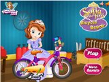 sofia the first bicycle repair game , best game for childrens , super game for child , fun