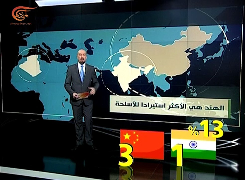 صادرات الأسلحة ترتفع خلال السنوات الخمس الماضية...