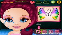 Lets Play Baby Barbie Hobbies Face Painting - Baby Face Painting Games