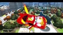 Lightning McQueen USA - Disney Cars Pixar Spiderman Nursery Rhymes - Songs for Children wi