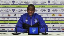 Angers-Bastia : Conf. d'avant-match de P. Oniangué