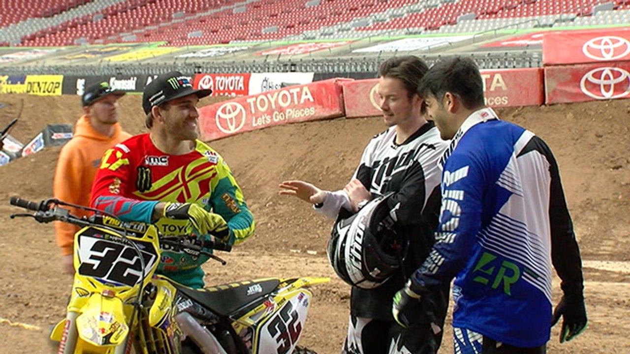 RTM Hosts Kick Up Some Supercross Dirt
