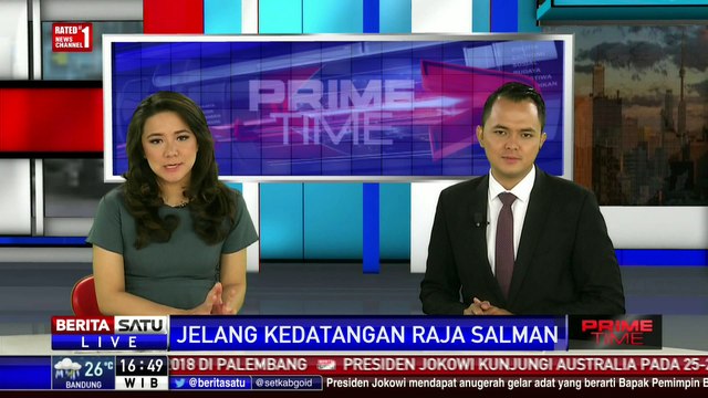 Penampakan Pesawat Raja Salman dari Arab Saudi