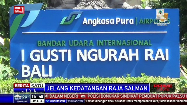 Bandara Ngurah Rai Tutup 45 Menit Sambut Kedatangan Raja Salman
