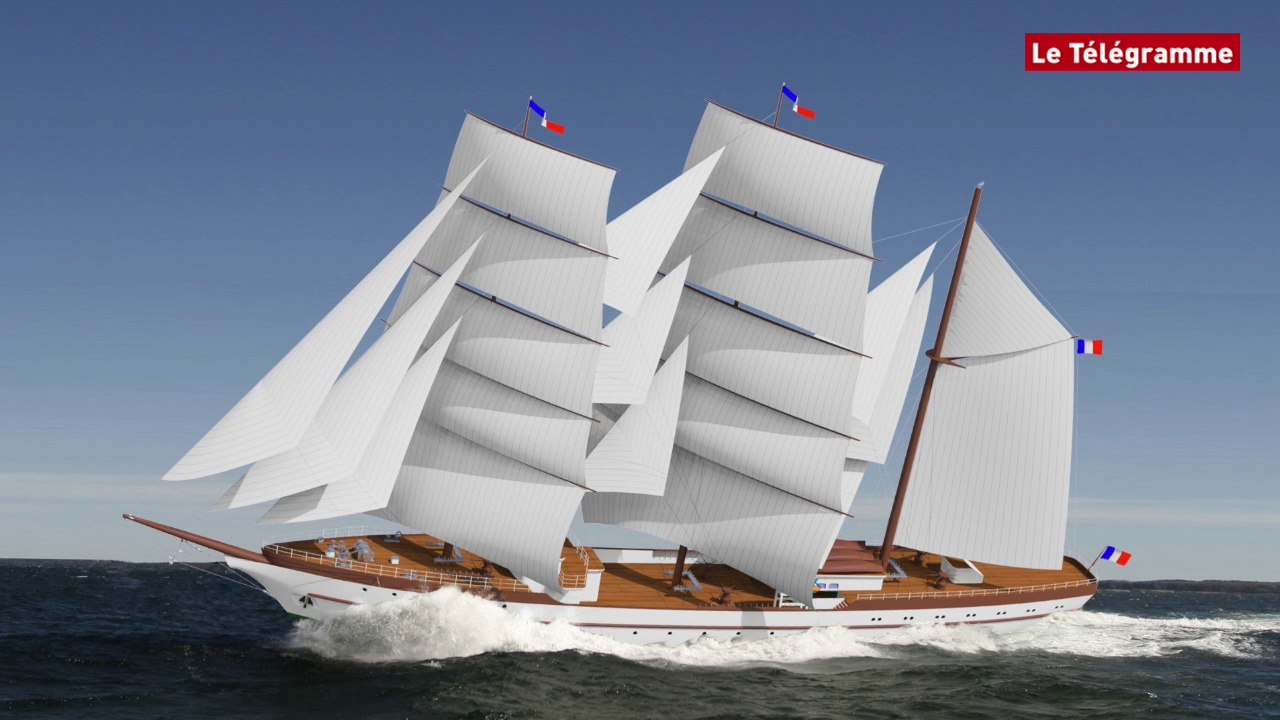 Marine. Un trois-mâts école made in France pour Brest 2020